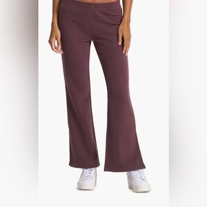Vuori Women's Boot Cut Pants in Deep Plum